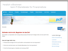 Tablet Screenshot of pcp.de