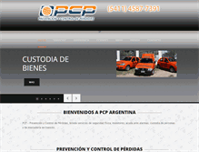 Tablet Screenshot of mail.pcp.com.ar